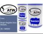 Preview: Ford, Bright Regatta Blue Metallic, ZK / M6683: 500ml Lackdose + 500ml Klarlack + 250ml Härter - Set, von ATW Autoteile West.